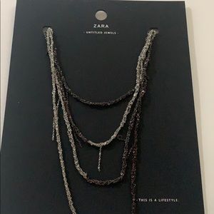 Zara Layered Necklace NWT